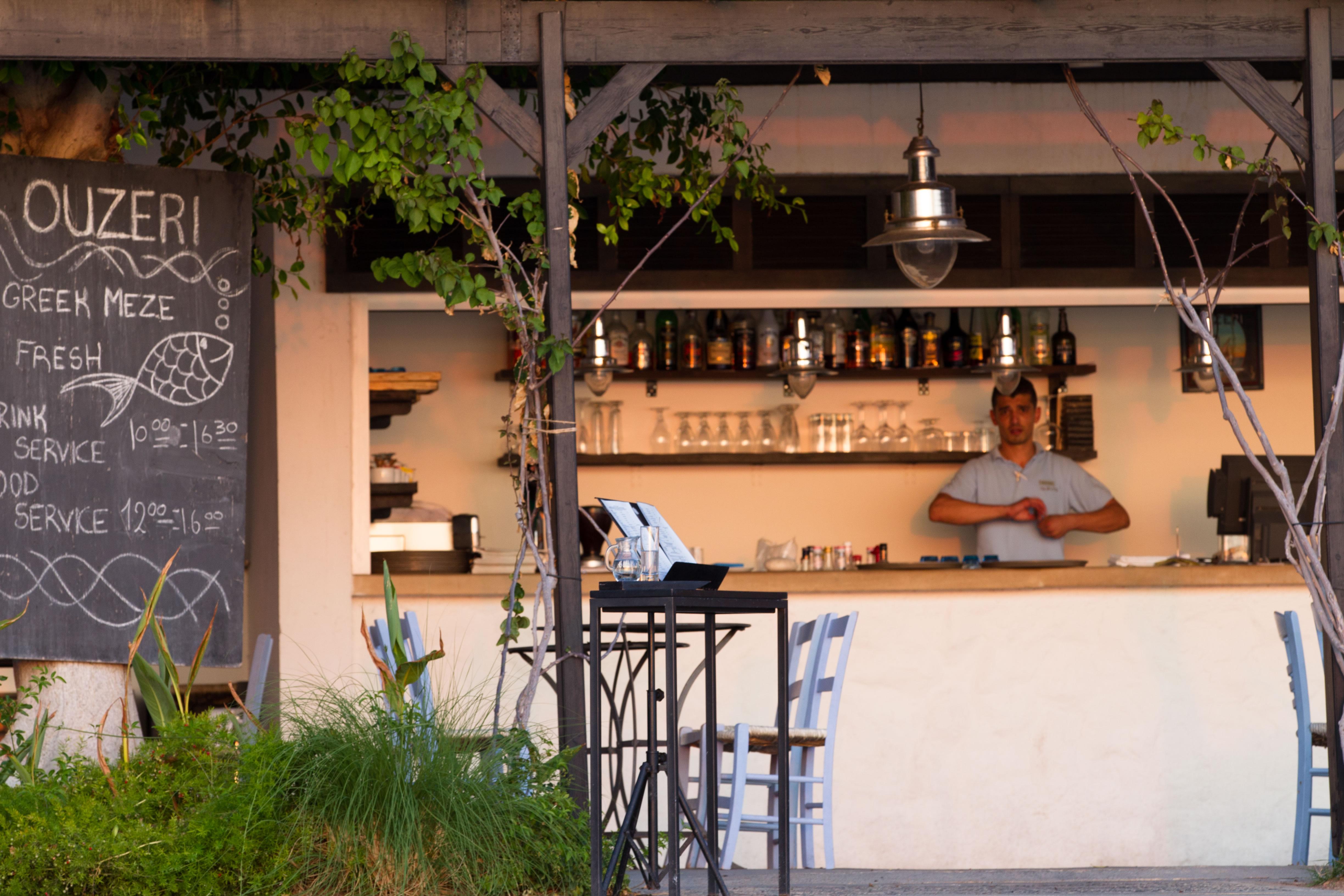 Almyra Hotel Paphos Ngoại thất bức ảnh A tavern in Athens