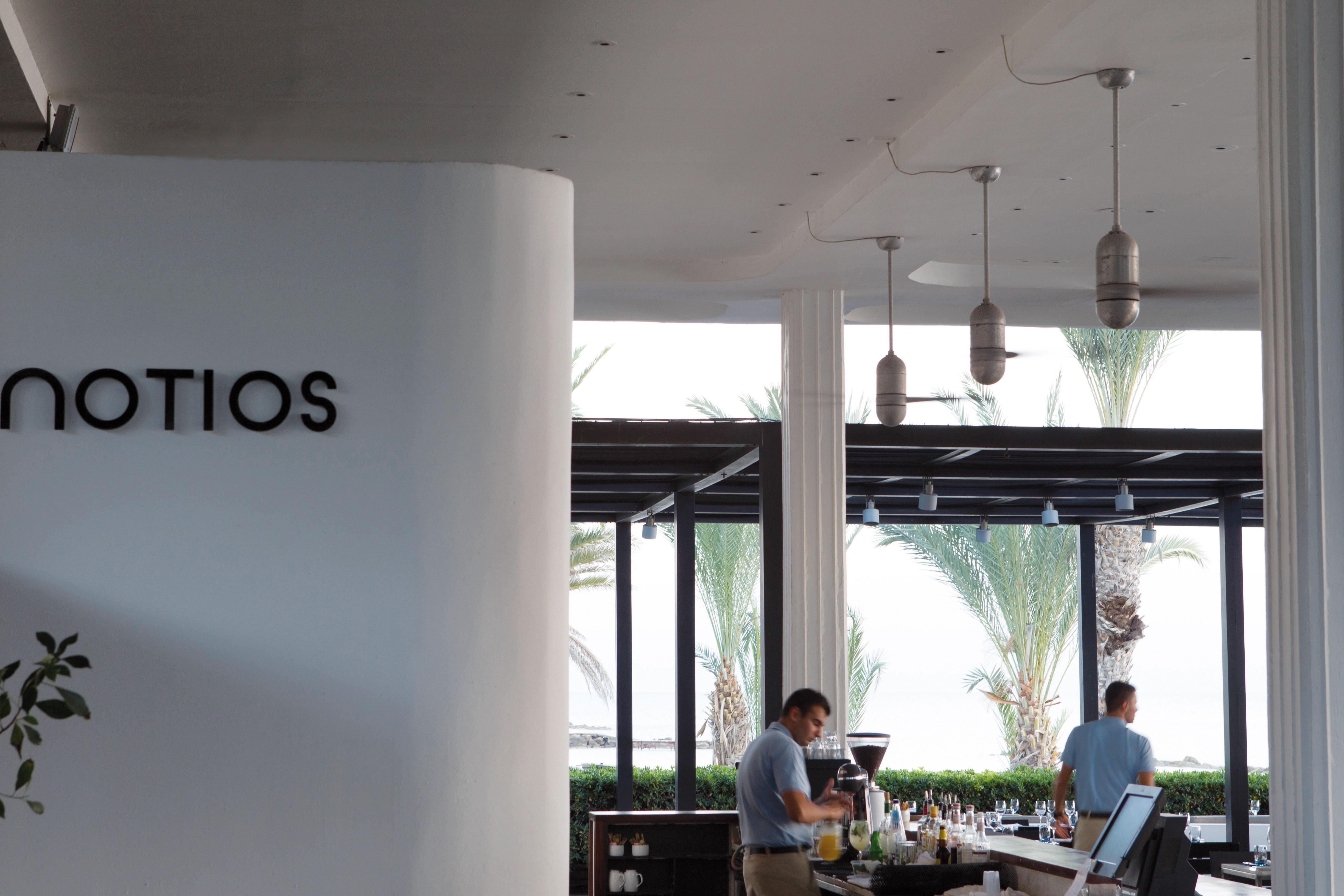 Almyra Hotel Paphos Ngoại thất bức ảnh The interior of the restaurant
